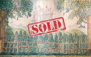 Stylized Oz Cornfield Backdrop
