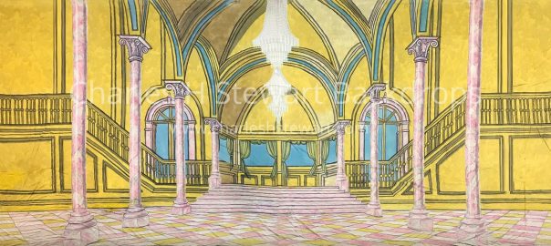 hall backdrop