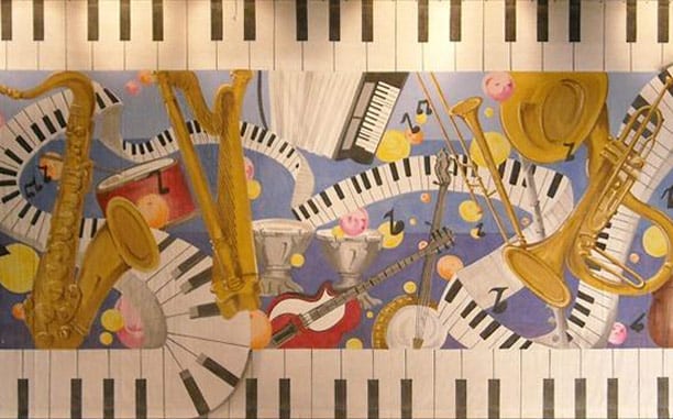 Musical Notes Backdrops