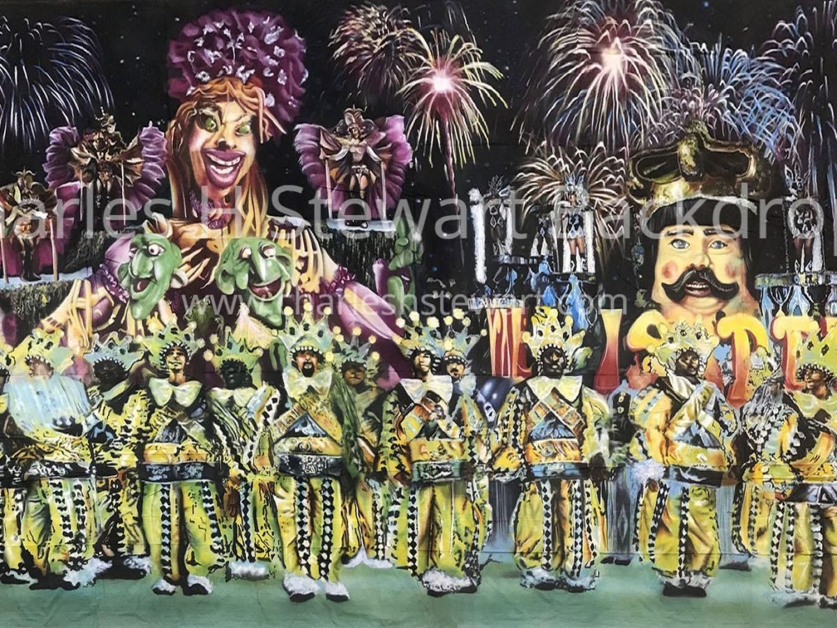 Samba Parade Rio Carnival Backdrop Backdrops By Charles H Stewart