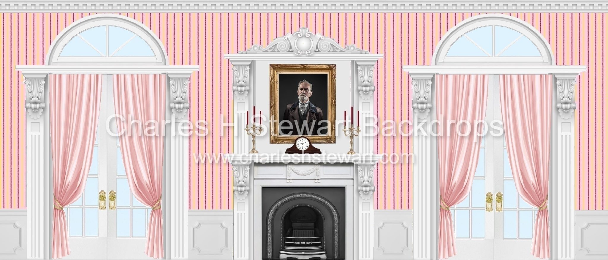 Victorian Inn Backdrop Our Latest Backdrop Options - Backdrops by Charles H. Stewart